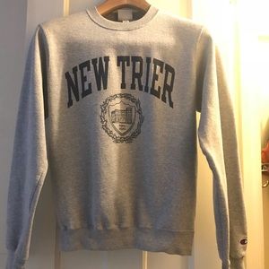 Grey New Trier Sweatshirt